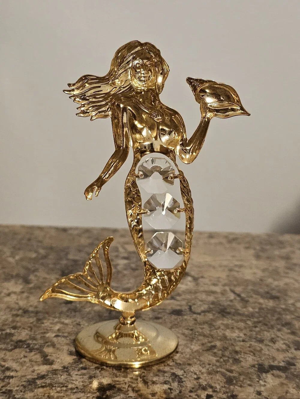 Crystal Millennium Gold Plated 5